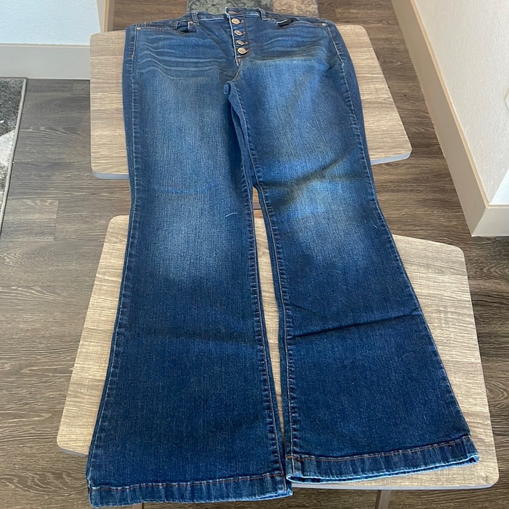 Flare Blue Jeans